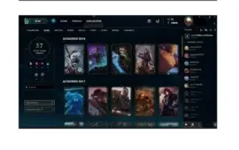 CONTA PLATINA MAIS DE 30 SKINS E QUASE TODOS OS CAMPEÕES