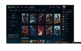 CONTA PLATINA MAIS DE 30 SKINS E QUASE TODOS OS CAMPEÕES