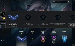 Conta League of Legends Diamante 4