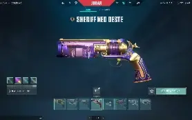 Conta Valorant com skins de faca vandal phantom e muito mais