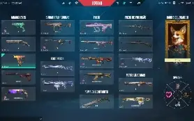 Conta Valorant com skins de faca vandal phantom e muito mais