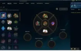 unraked level 65, 14 skins, 5000 essencia azul