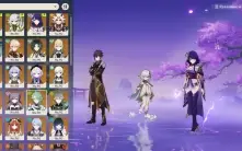 🟢Genshin Impact com quase todos os personagens do jogo 82x✨