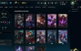 Venda conta LOL / Valorant. Completa com mais de mil skins.