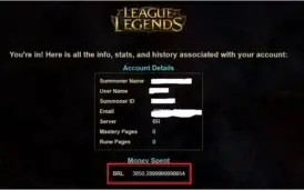 CONTA LOL UNRANKED LV 44, TODOS OS CHAMP, 241 SKINS, BARATA