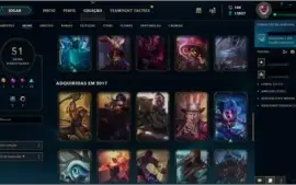 Conta League Of Legends Platina III