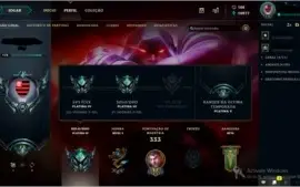 Conta League Of Legends Platina III