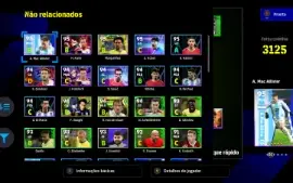 conta de pc, pack do messi e com tecnico impeto xaby alonsoe