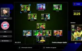 conta de pc, pack do messi e com tecnico impeto xaby alonsoe
