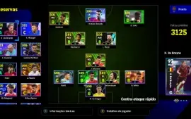 conta de pc, pack do messi e com tecnico impeto xaby alonsoe