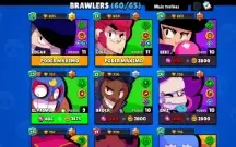 Conta Brawl Stars 60 Brawlers