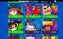 Conta Brawl Stars 60 Brawlers