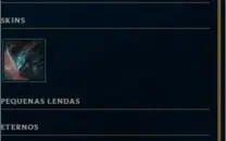 conta no lol unranked baratinha