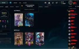 Conta LEAGUE OF LEGUENDS
