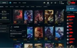 Conta LEAGUE OF LEGUENDS
