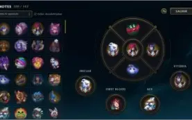 Conta de lol Mestre 280 skins
