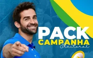 Pack Campanha Eleitoral 2024 - a Sua Hora Candidato, Chegou!