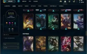 CONTA PRATA 1 COM PAX SIVIR E RYZE TRIUNFANTE (RARAS)