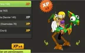 Dofus touch/Brutas: Feca lv 153/Yop 163: Equipados!