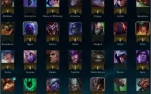 Conta Prata III, 96 Campeões, 42 Skins, 10 Páginas de Runa