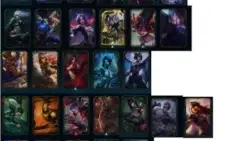 Conta Prata III, 96 Campeões, 42 Skins, 10 Páginas de Runa