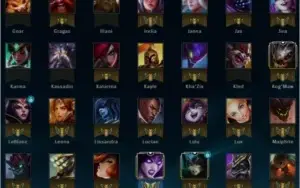 Conta Prata III, 96 Campeões, 42 Skins, 10 Páginas de Runa