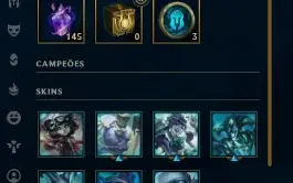 Conta Charlover Lol Valorant E Tft| 557 Skins + Oni 2.0 Vava