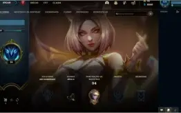 Conta LOL com Ahri KDA Edição de Prestígio