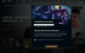 Conta Platina 1 com 21 Champs e 1 Skin EMAIL NÃO CONFIRMADO