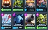 CONTA NV 10 ARENA 9 // 7 LENDÁRIAS BOAS (1 NV 2 + 1 CARTA)