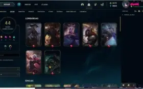 Conta no Lol