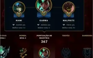 conta league of legends