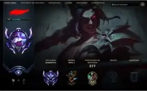conta league of legends