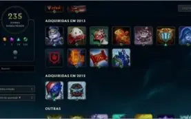 conta league of legends