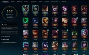 conta league of legends