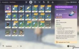 Conta AR 10 com arma e artefato 4*