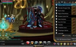 Conta rara de Aqw,com Caladbold bank pet e mais 6 HeroMart