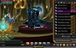 Conta rara de Aqw,com Caladbold bank pet e mais 6 HeroMart