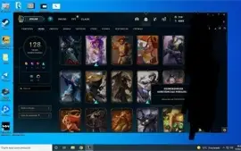 Conta lol sempre d1+ só skins de qualidade