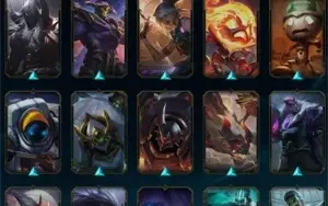 CONTA PLATINA, LVL 350 - 221 SKINS