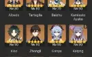 GENSHIN IMPACT - AR60, 53T5⭐Shogun + Bis, Nahida + Bis...