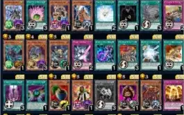 Conta yu-gi-oh duel links bem antiga com muitas cartas