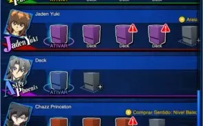 Conta yu-gi-oh duel links bem antiga com muitas cartas