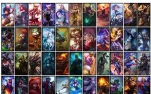 Conta prata 1 com 144 Champs e 262 Skins + 5 Prestigios