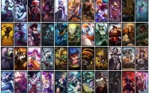 Conta prata 1 com 144 Champs e 262 Skins + 5 Prestigios