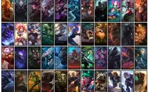 Conta prata 1 com 144 Champs e 262 Skins + 5 Prestigios