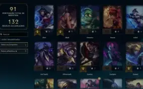 Conta Lol Diamante 2 Smurf - Upada A Mao Sem Risco De Ban