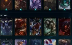 CONTA ANTIGA SEASON 3 (COM ICONES DA ÉPOCA) 72 SKINS