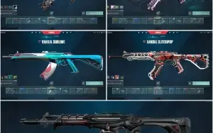 Conta valorant com mais de 1800 gastos em skins