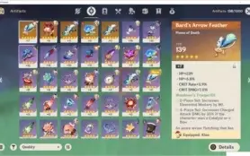 Conta AR35 Klee+Qiqi+Lost Prayers